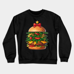 Christmas burger Crewneck Sweatshirt